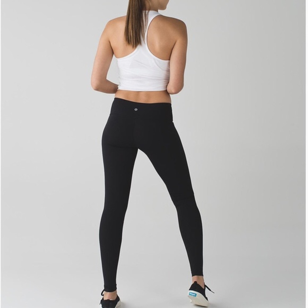 Lululemon wunder under long mid rise black 2